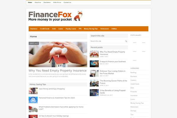 Volt theme site design template sample