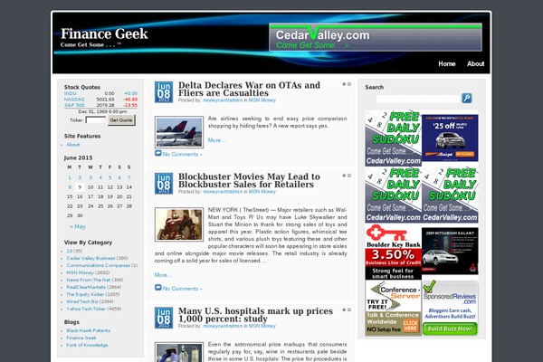 financegeek.com site used Cobalt-1
