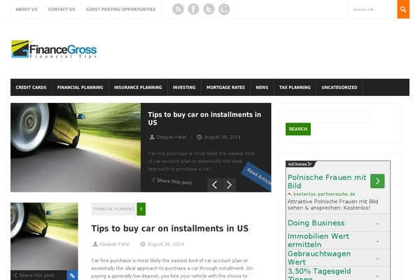 Magnovus theme site design template sample