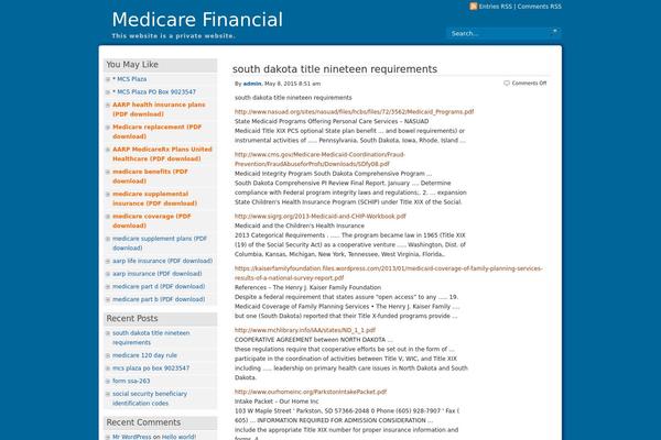 financemedicare.info site used Panorama2