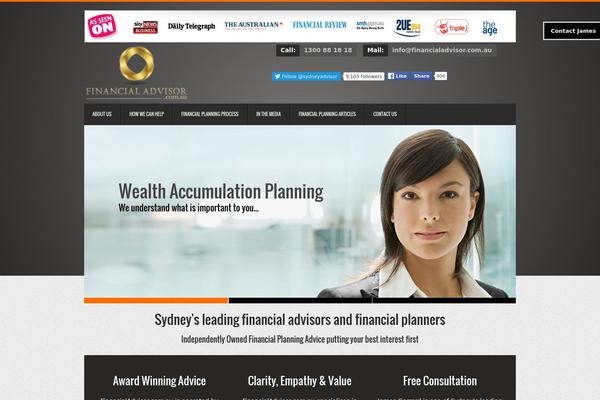 Globex theme site design template sample