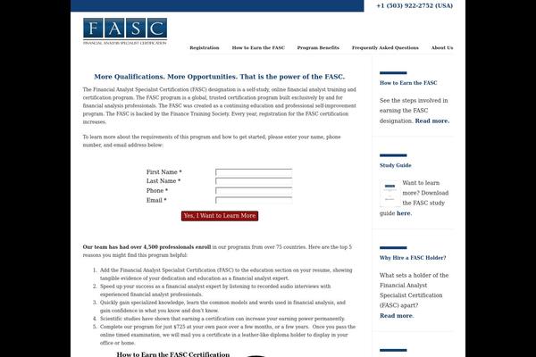 Vanguard theme site design template sample