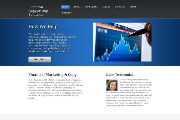 Figero theme site design template sample