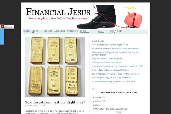financialjesus.com site used Thesis 1.5.1