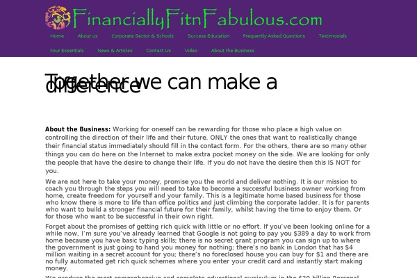 financiallyfitnfabulous.com site used Redsky