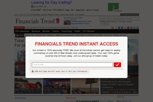 financialstrend.com site used Smart-mag1