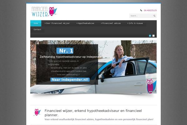 Blue Diamond theme site design template sample