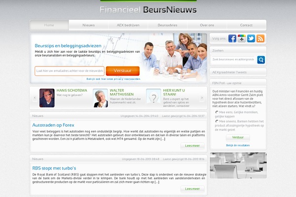 Fbn theme site design template sample