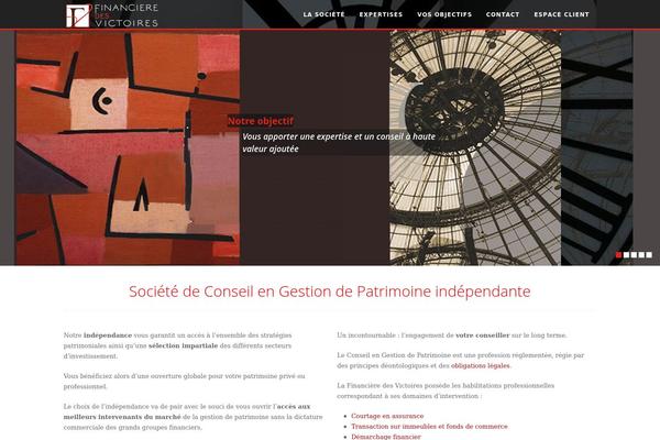 Blade theme site design template sample