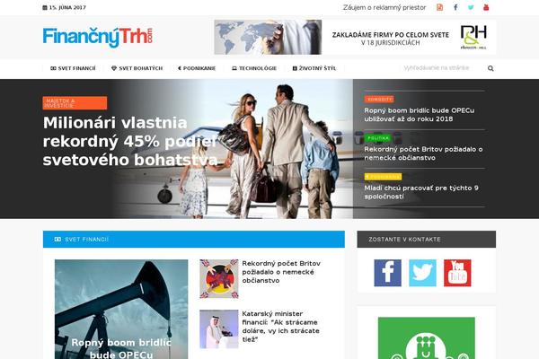 Master theme site design template sample