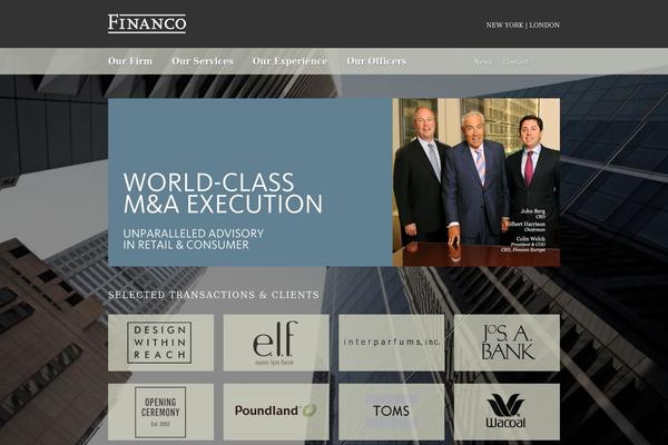 financo.com site used Brain-wp