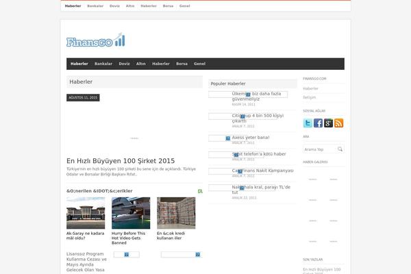 Volt theme site design template sample