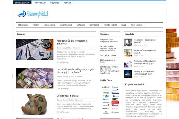 Silver_mag_lite theme site design template sample
