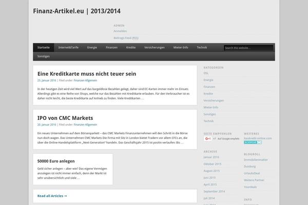 Esplanade theme site design template sample