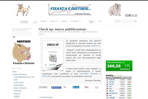 Site using Really Simple Share plugin