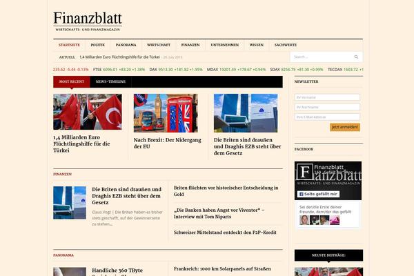 DW Focus theme site design template sample
