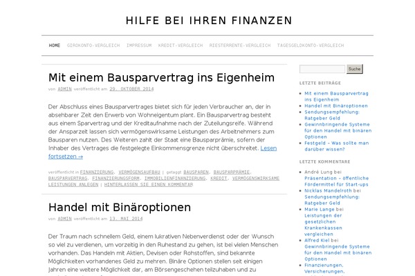 Brunelleschi theme site design template sample
