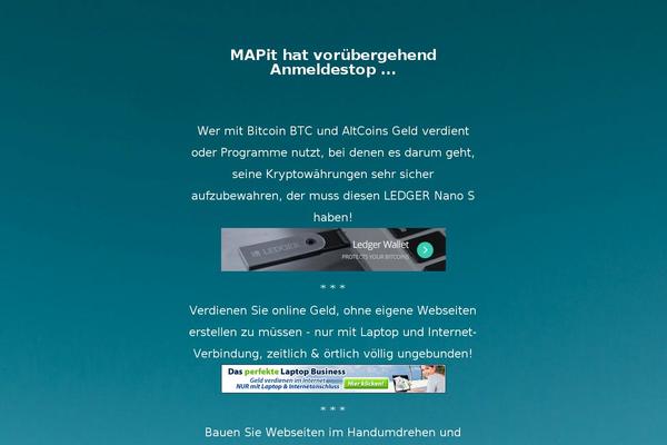 Site using WP Maintenance Mode plugin