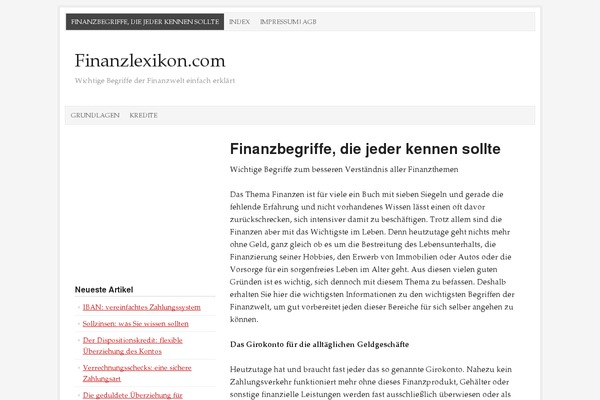 Prose theme site design template sample