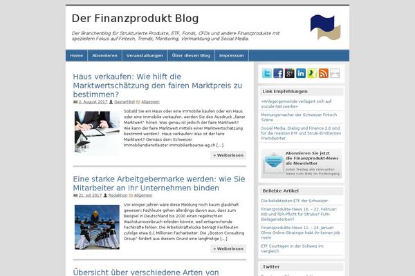 zeeMagazine theme site design template sample