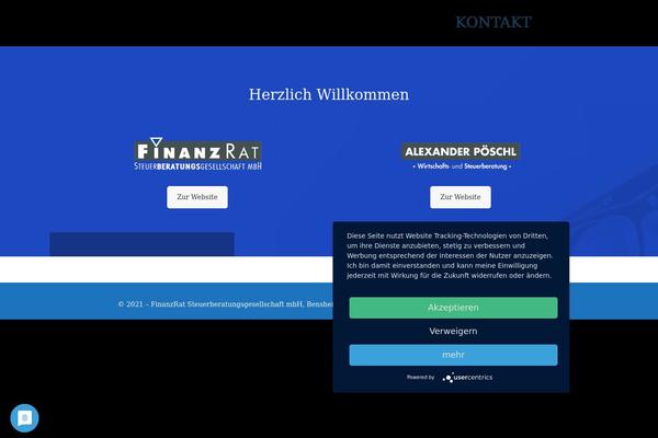 Accounting theme site design template sample