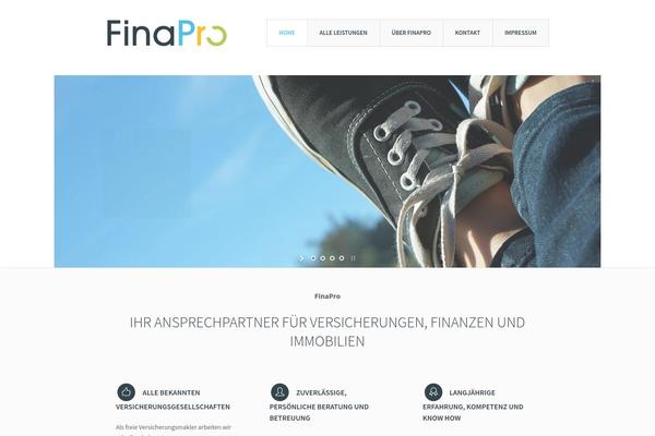 Finance Business theme site design template sample