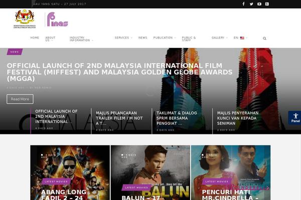 Site using Advanced post slider plugin