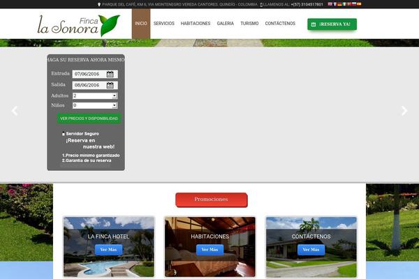 Hotec theme site design template sample