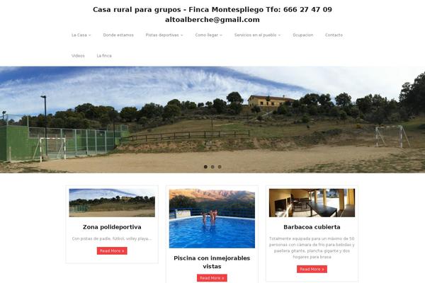 Minamaze theme site design template sample