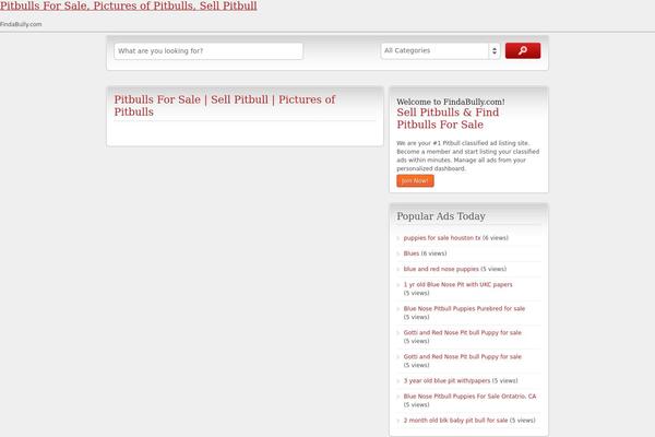 ClassiPress theme site design template sample