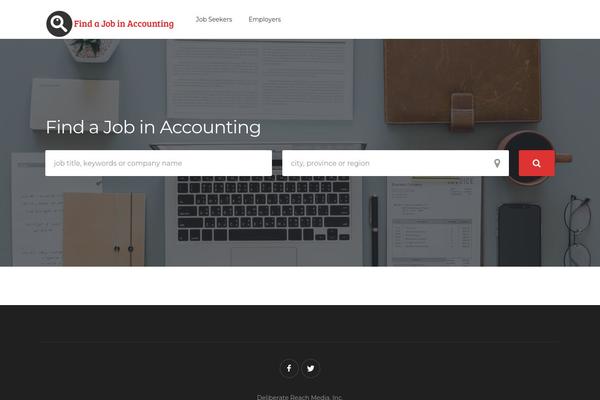 WorkScout theme site design template sample