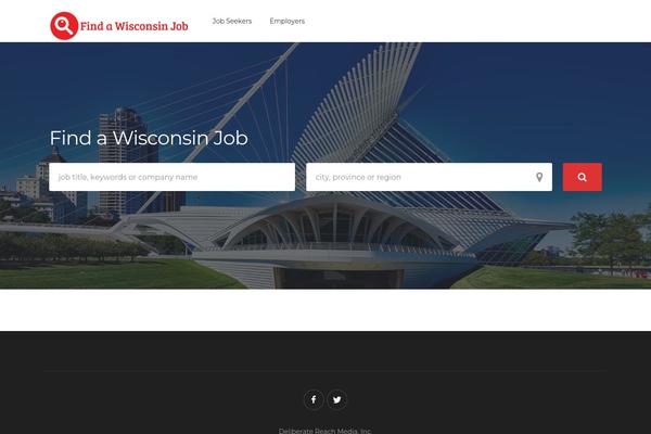 WorkScout theme site design template sample