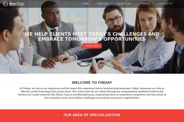 finday.com site used Finday