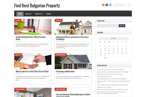 Pressimo theme site design template sample