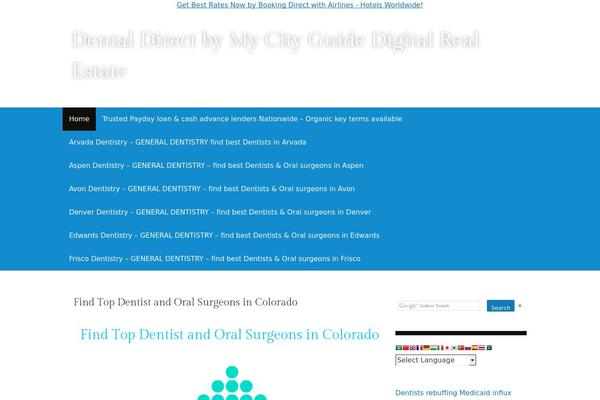 Site using Advanced AJAX Page Loader plugin