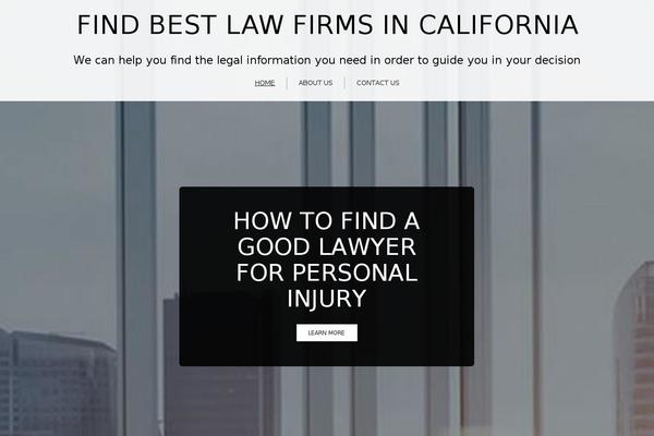 findbestlawfirms.com site used Boldgrid-diced