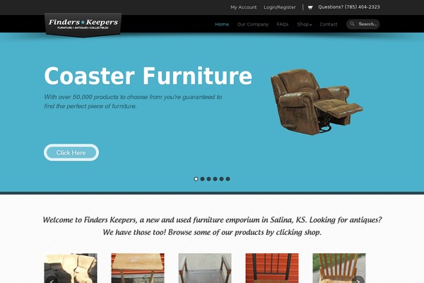 finderskeepersemporium.com site used Meari