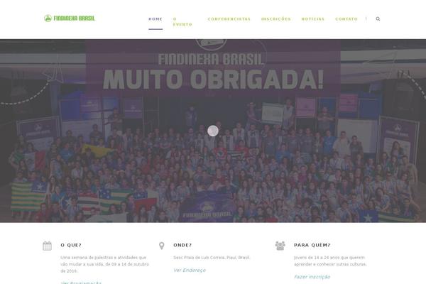 Thekeynote theme site design template sample