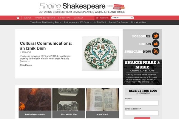 Aperture theme site design template sample