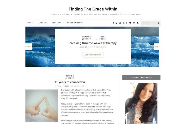 Olsen theme site design template sample