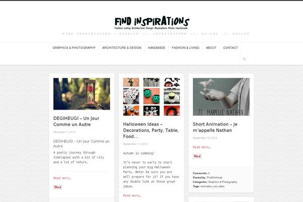 Hoarder theme site design template sample