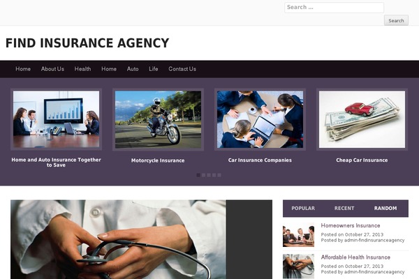 Yegor theme site design template sample