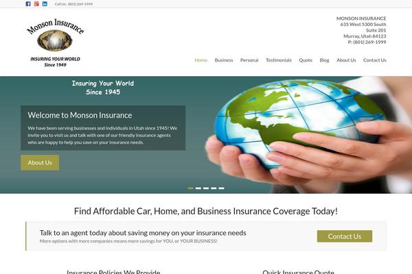Spacious Pro theme site design template sample