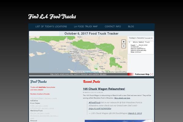 findlafoodtrucks.com site used Evertis