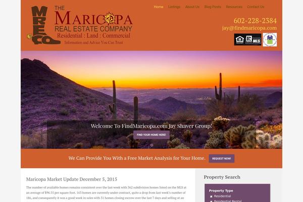 findmaricopa.com site used Rt_audacity_wp