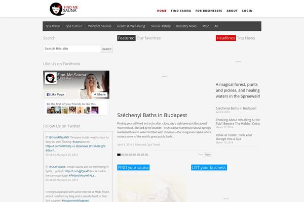 NewsPlus theme site design template sample