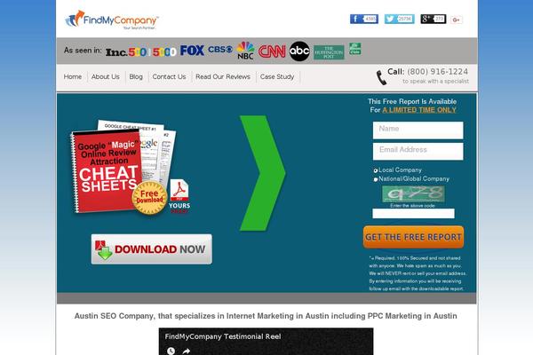 Site using InstaBuilder plugin