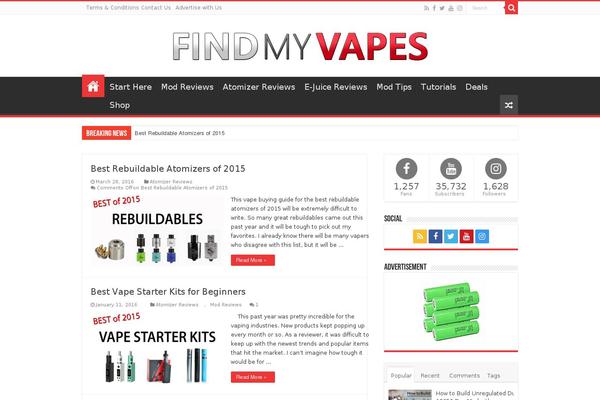 Shopper theme site design template sample