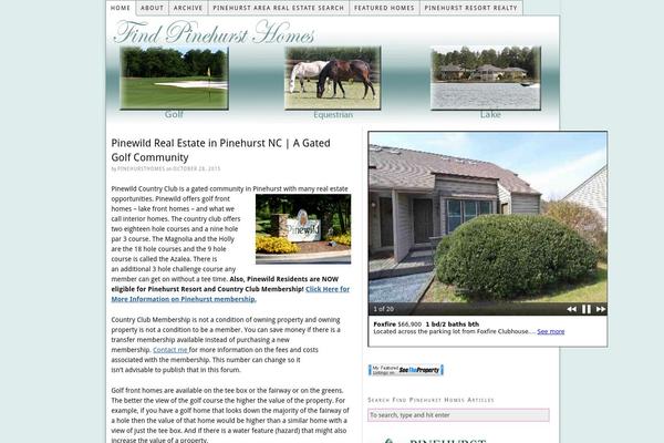 Thesis 1.8 theme site design template sample