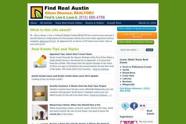 AgentPress theme site design template sample